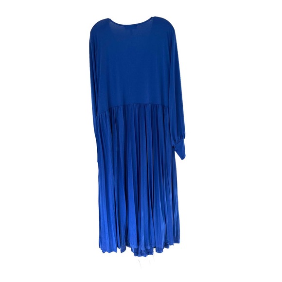 Eloquii Knot Front Pleated Skirt Dress Size 22 Style 124 7592 049 - Picture 9 of 14